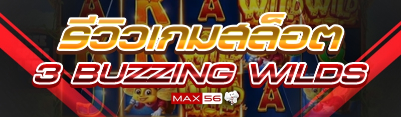 รีวิวเกมสล็อต 3 Buzzing Wilds