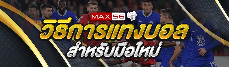 วิธีการแทงบอล